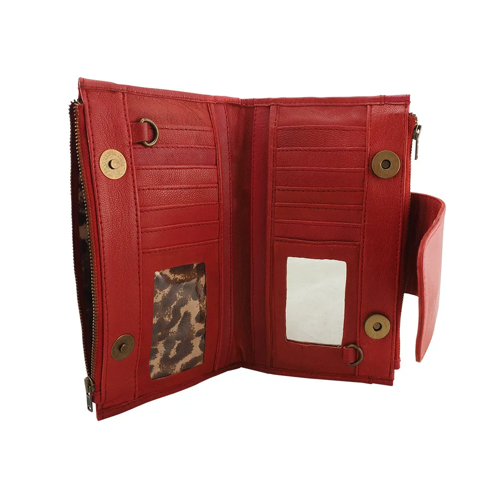 Prato Convertible Wallet | Red