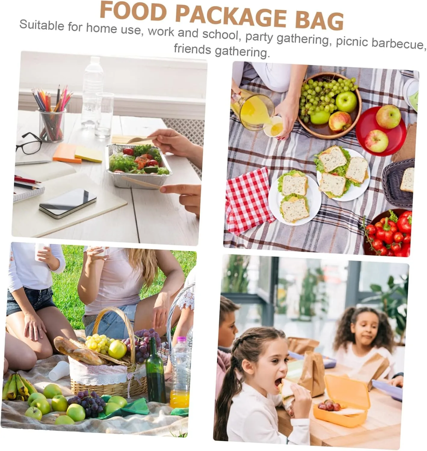 PRETYZOOM Insulated Food Transport Tote Hot Cold Food Bag Cake Storage Pouch Portable Pizza Carrier Waterproof