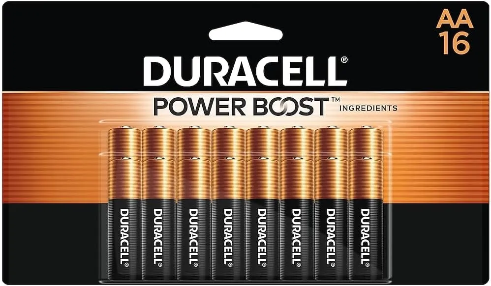 Procter & Gamble DURMN1500B16Z Duracell CopperTop Alkaline AA Batteries
