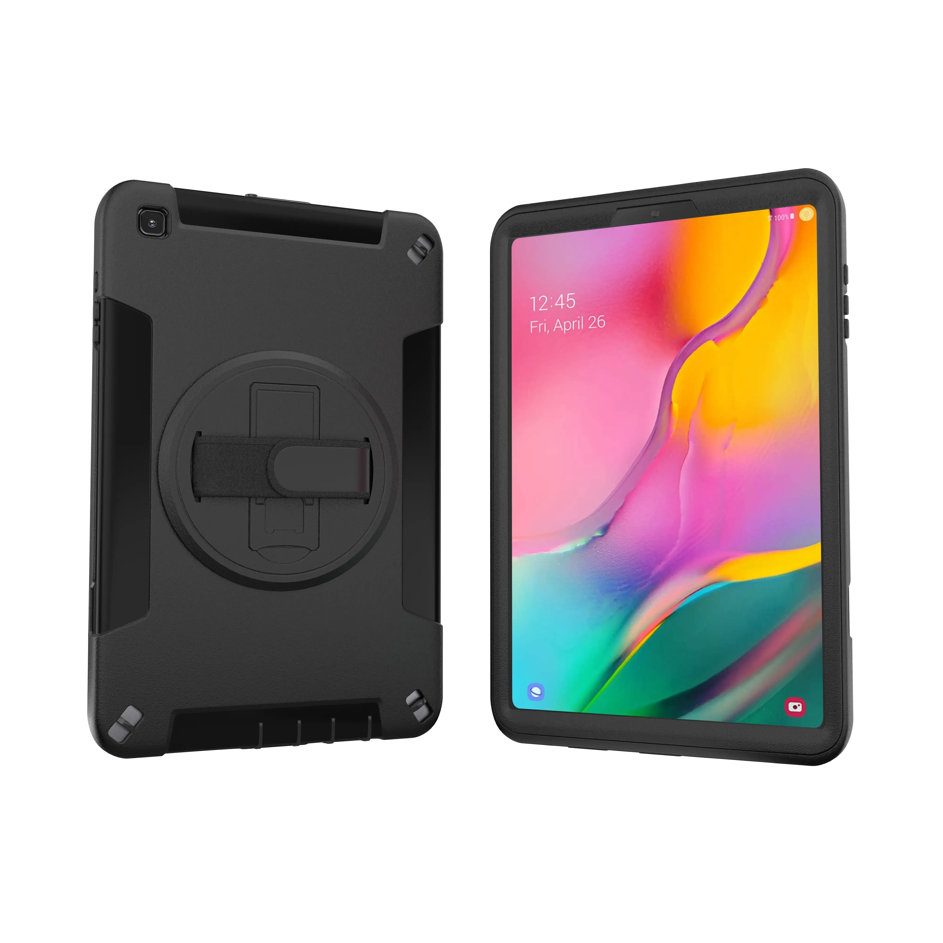 Protective Case with Built-in 360 Degree Rotatable Grip Kickstand