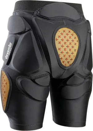 Protective Padded Shorts, Butt Pads Snowboarding for Women, Men - Impact Absorption Cushion Protection, Cold Resistance for Skate Ski