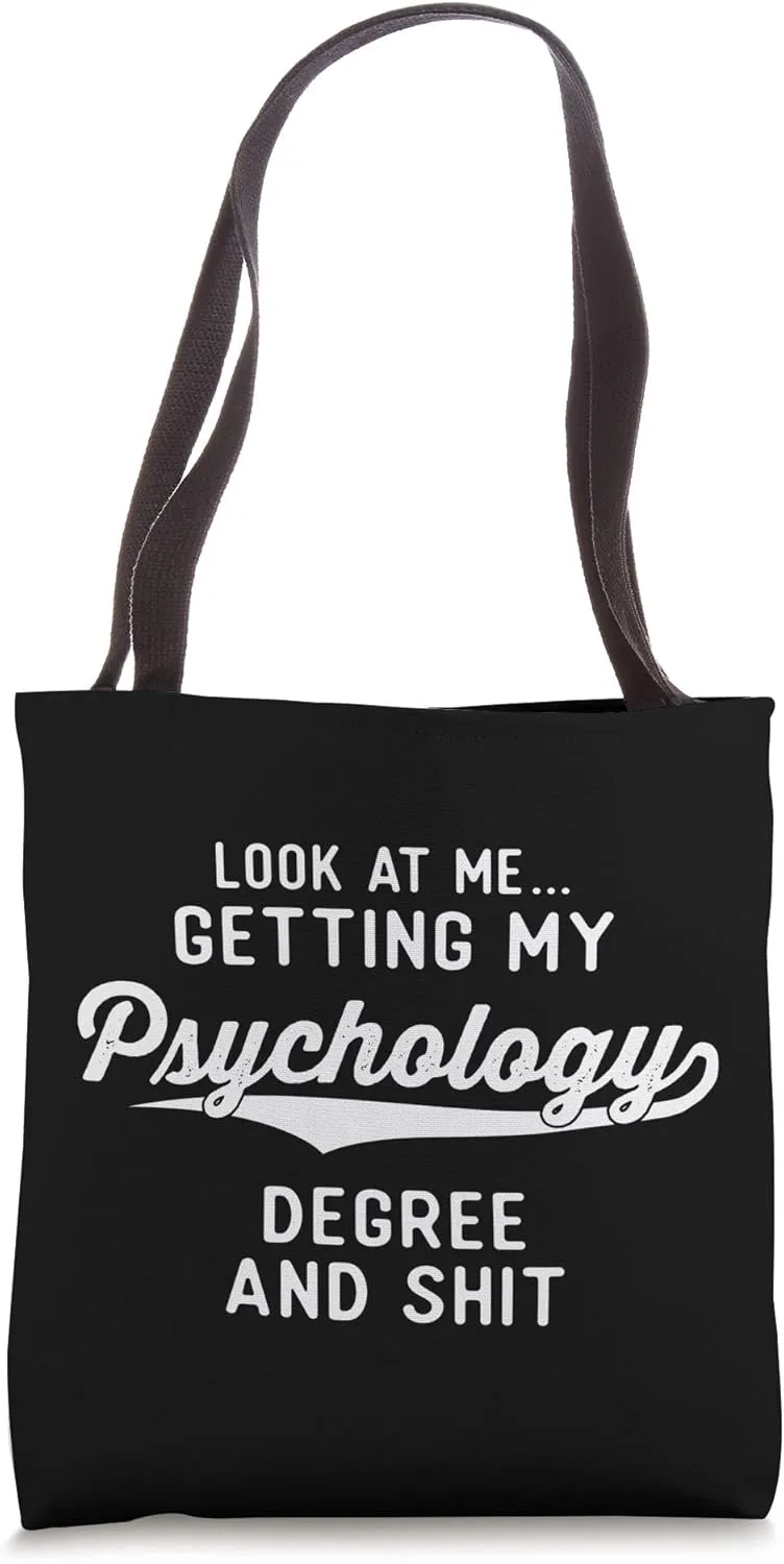 Psychologist Graduation Gift For Graduate Psychology Degree Tote Bag