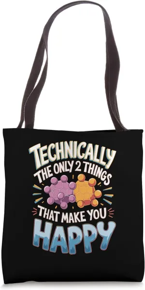 Psychology Serotonin Dopamine Chemical Formula Psychologist Tote Bag