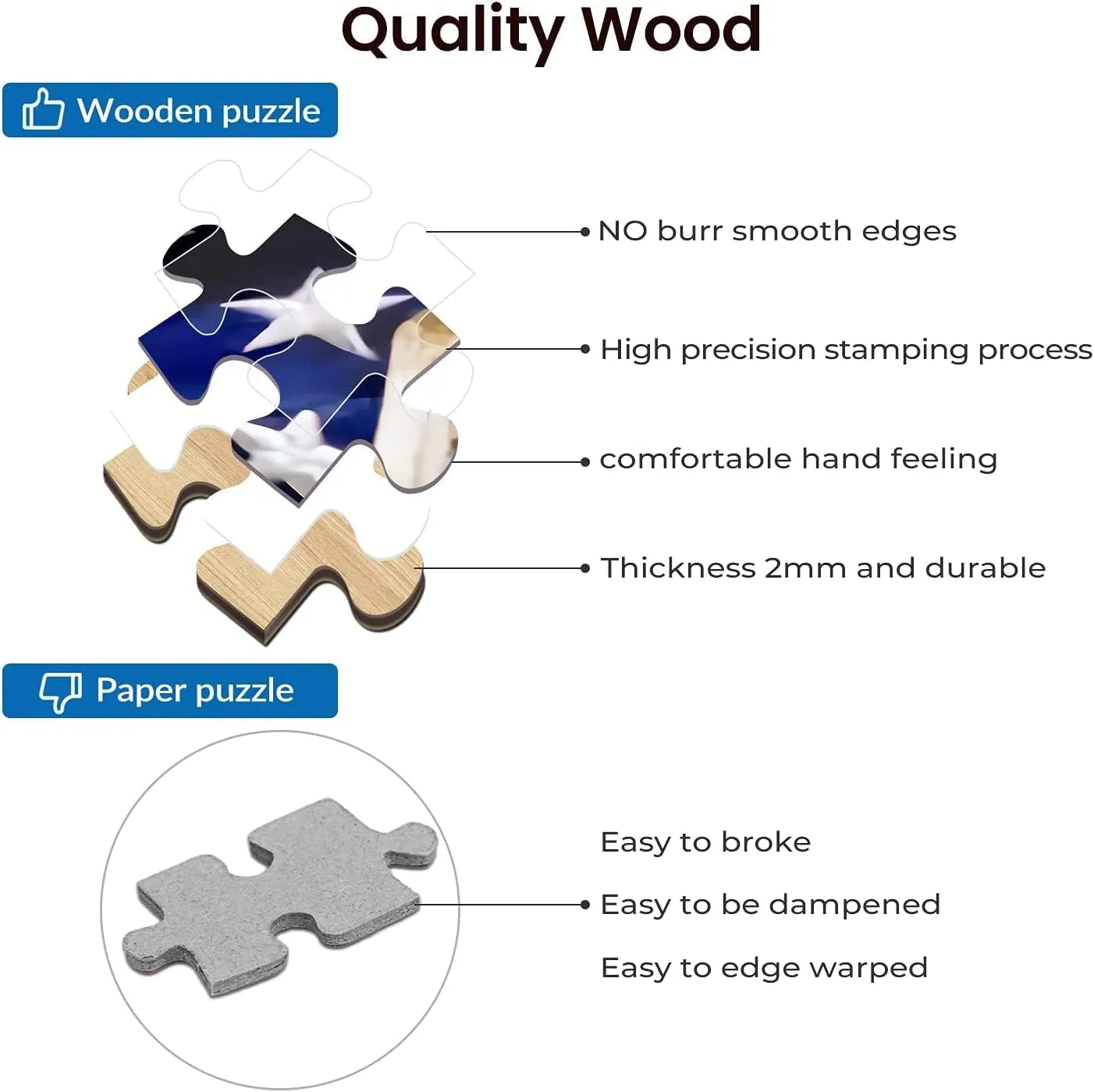 Pug 300 Piece Jigsaw Puzzle for Adults and Families - Pug Coffee Club Wooden Jigsaw Puzzle - Family Fun & Leisure Beginner Jigsaw Puzzle Toys for Adults Stress Relief
