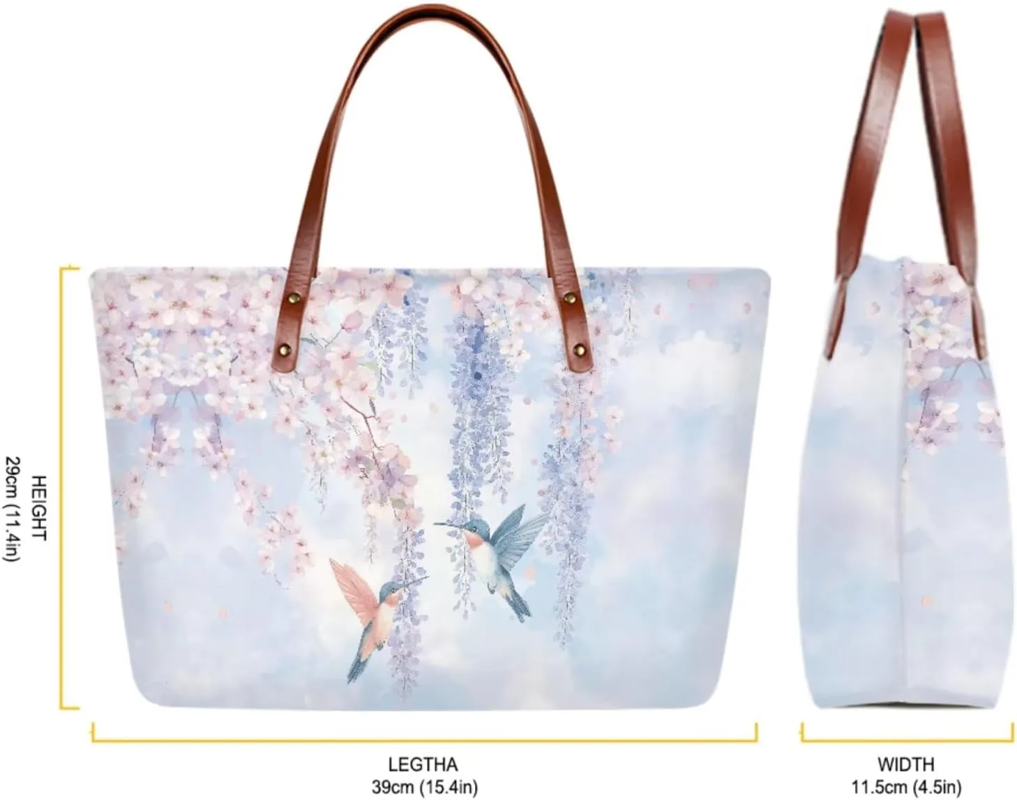 Purse and Wallet Set of 2 for Women Fashion Top Handle Satchel Large Work Bag Shoulder Bag with Matching Wallet
