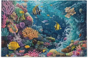 Puzzles for Adults 1000 Piece Undersea Fish Jigsaw Puzzles Kids Game Toys Gift Home Decor 202b8697