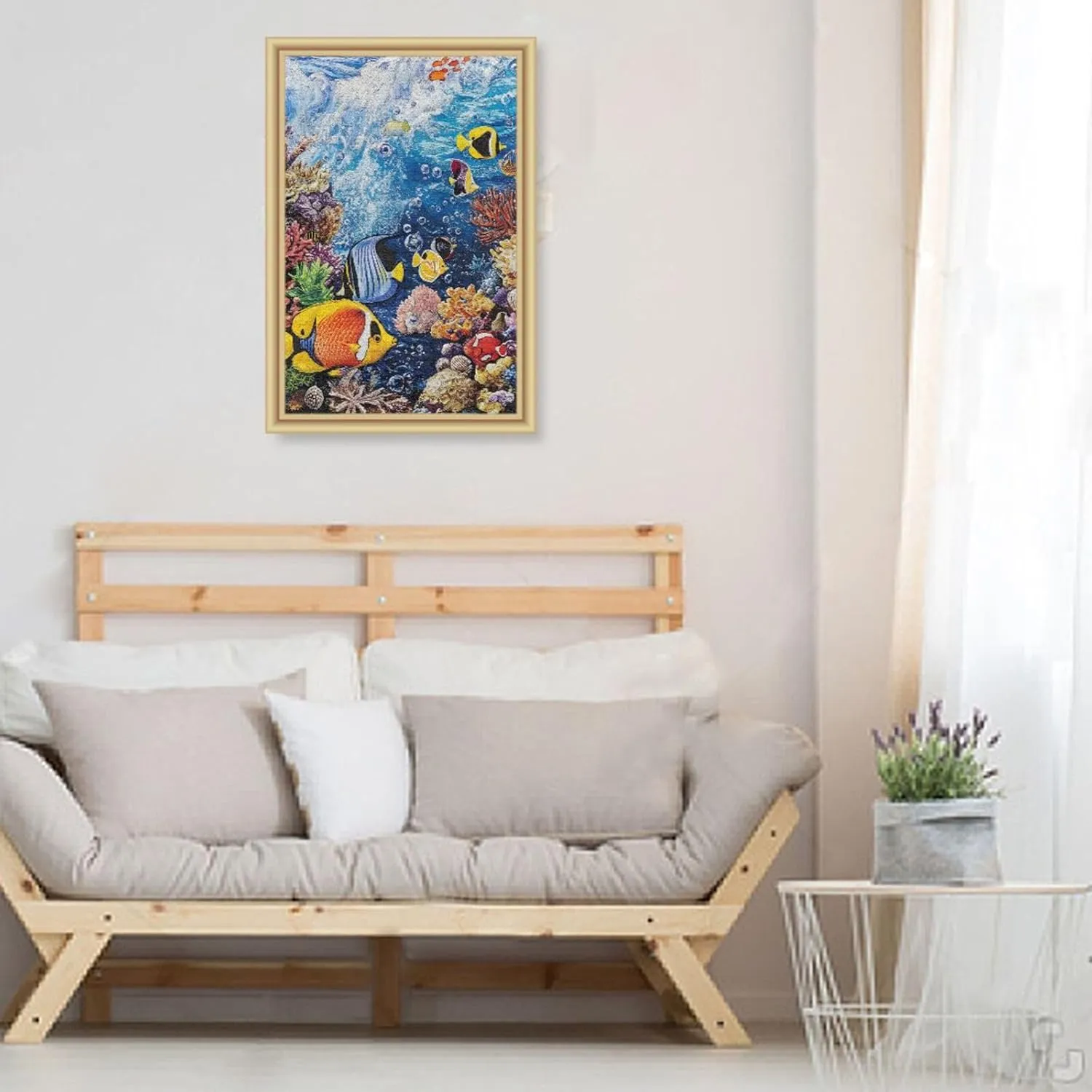 Puzzles for Adults 1000 Piece Undersea Fish Jigsaw Puzzles Kids Game Toys Gift Home Decor 202b8698