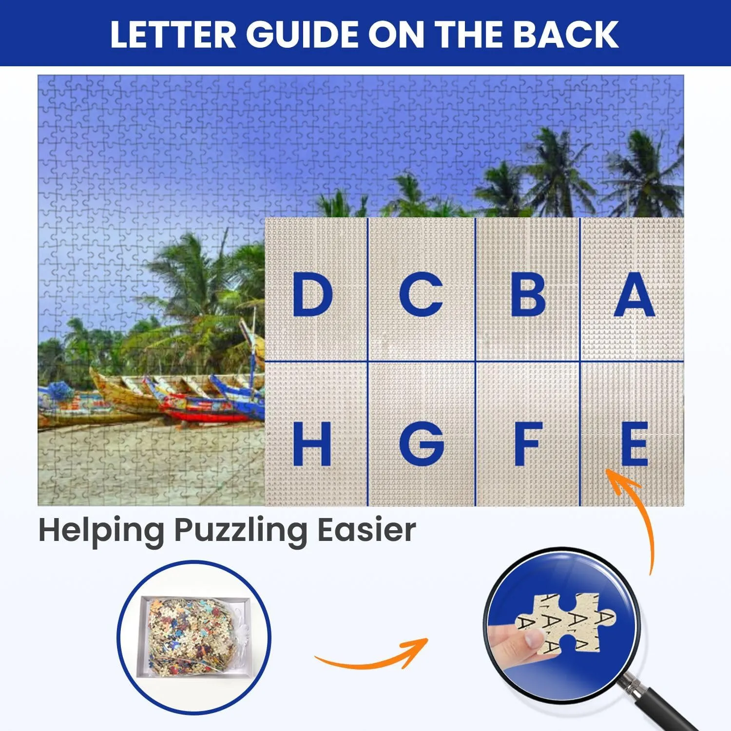 Puzzles for Adults 1000 Pieces Pirogues Traditional African Fishing Boats which Have Been Used for Wooden Jigsaw Puzzles Challenging Fun Educational Family Games Kid Toys Art Work Gift Home Decor