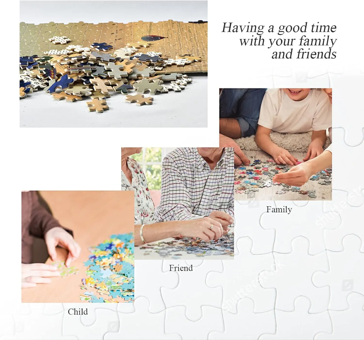 Puzzles for Adults 500 Piece Colorful Tropical Fish Jigsaw Puzzles Kids Toy Game Gift 202A2613