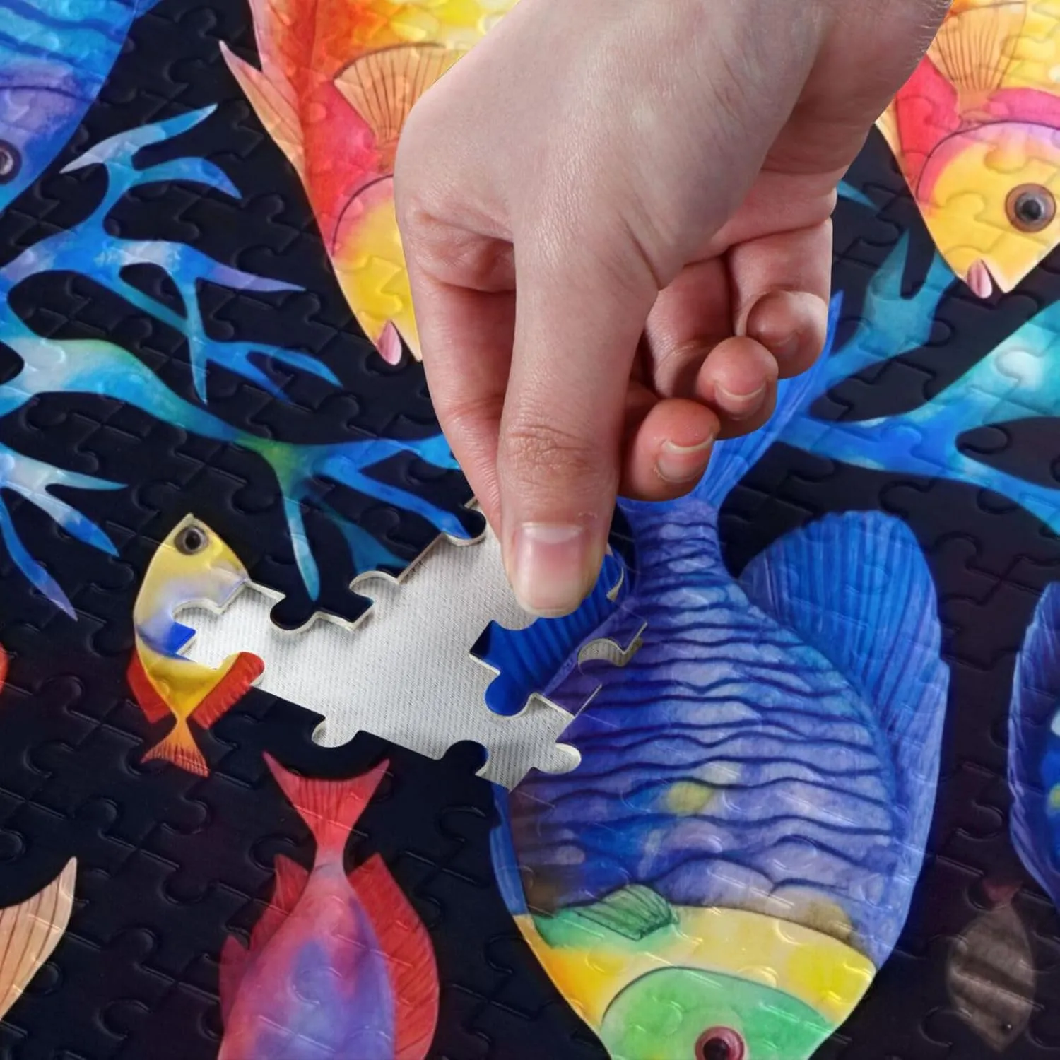 Puzzles for Adults 500 Piece Colorful Tropical Fish Jigsaw Puzzles Kids Toy Game Gift 202A2615