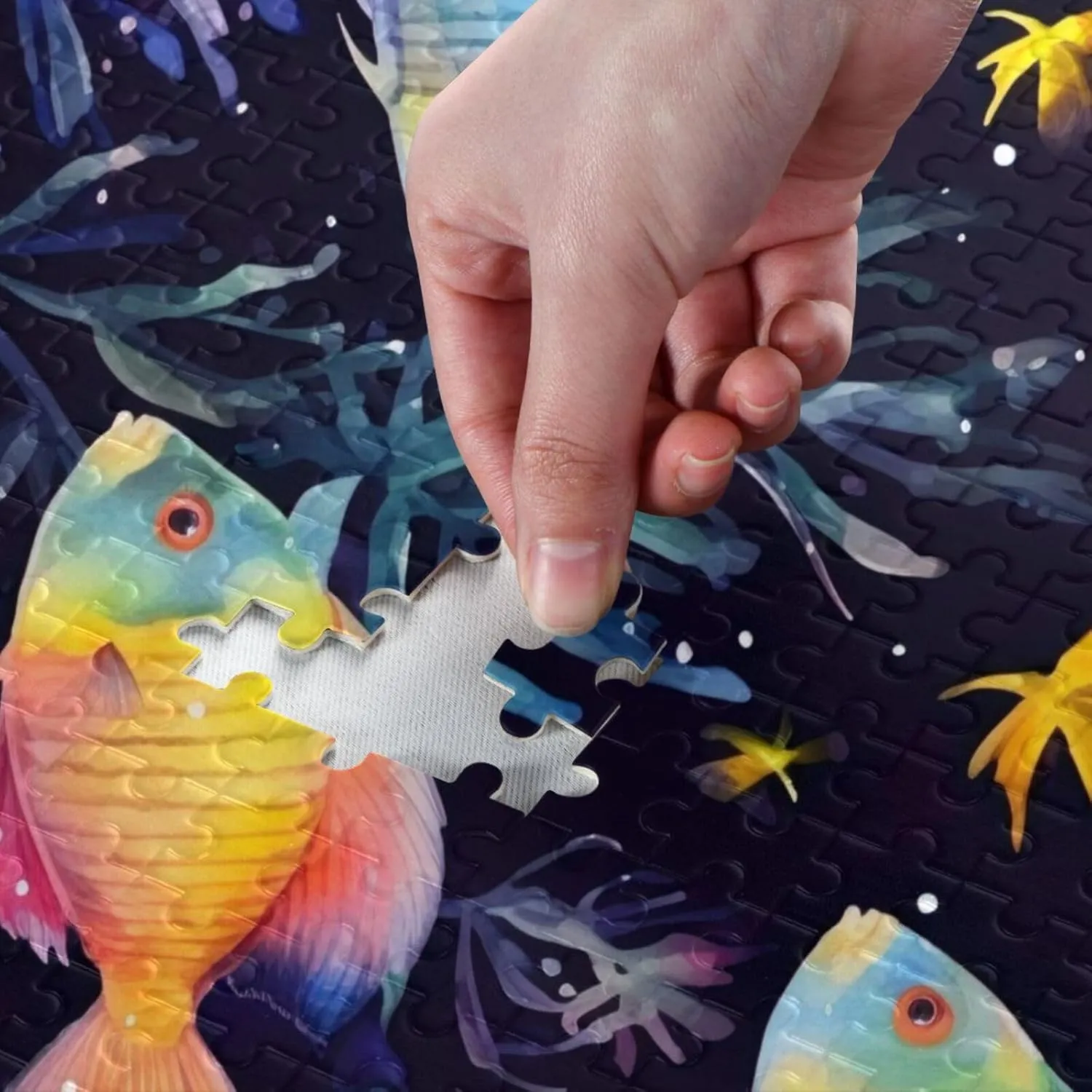 Puzzles for Adults 500 Piece Colorful Tropical Fish Jigsaw Puzzles Kids Toy Game Gift 202A2622