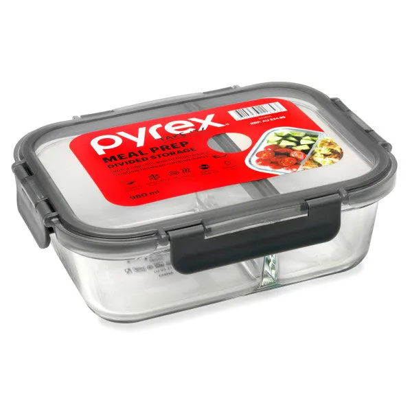 Pyrex Meal Prep Storage - 980ml