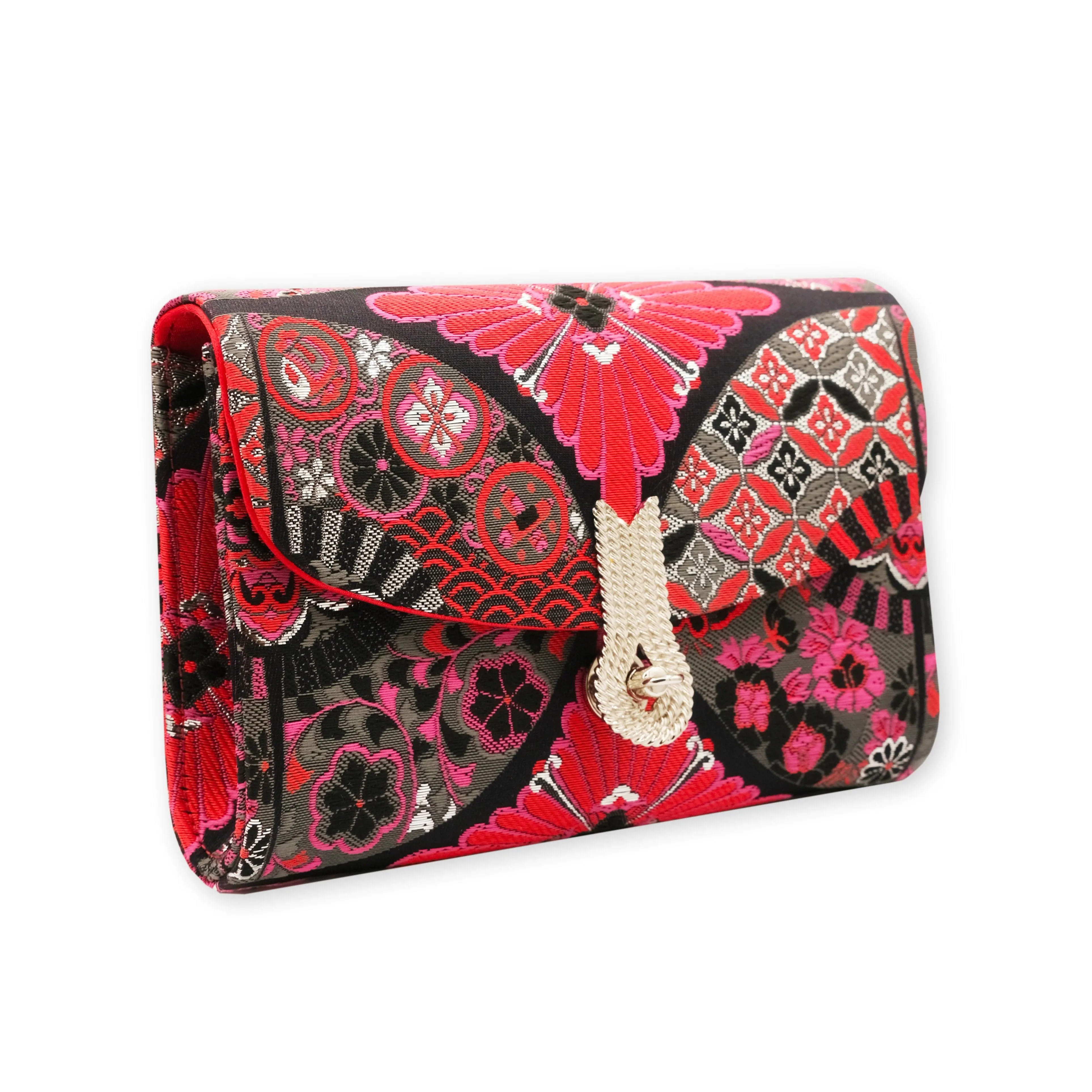 QUEEN MID JAPANESE FABRIC RED