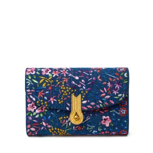 QUEEN MID JEANS FIORI MTO Delivery in 30/40 working days