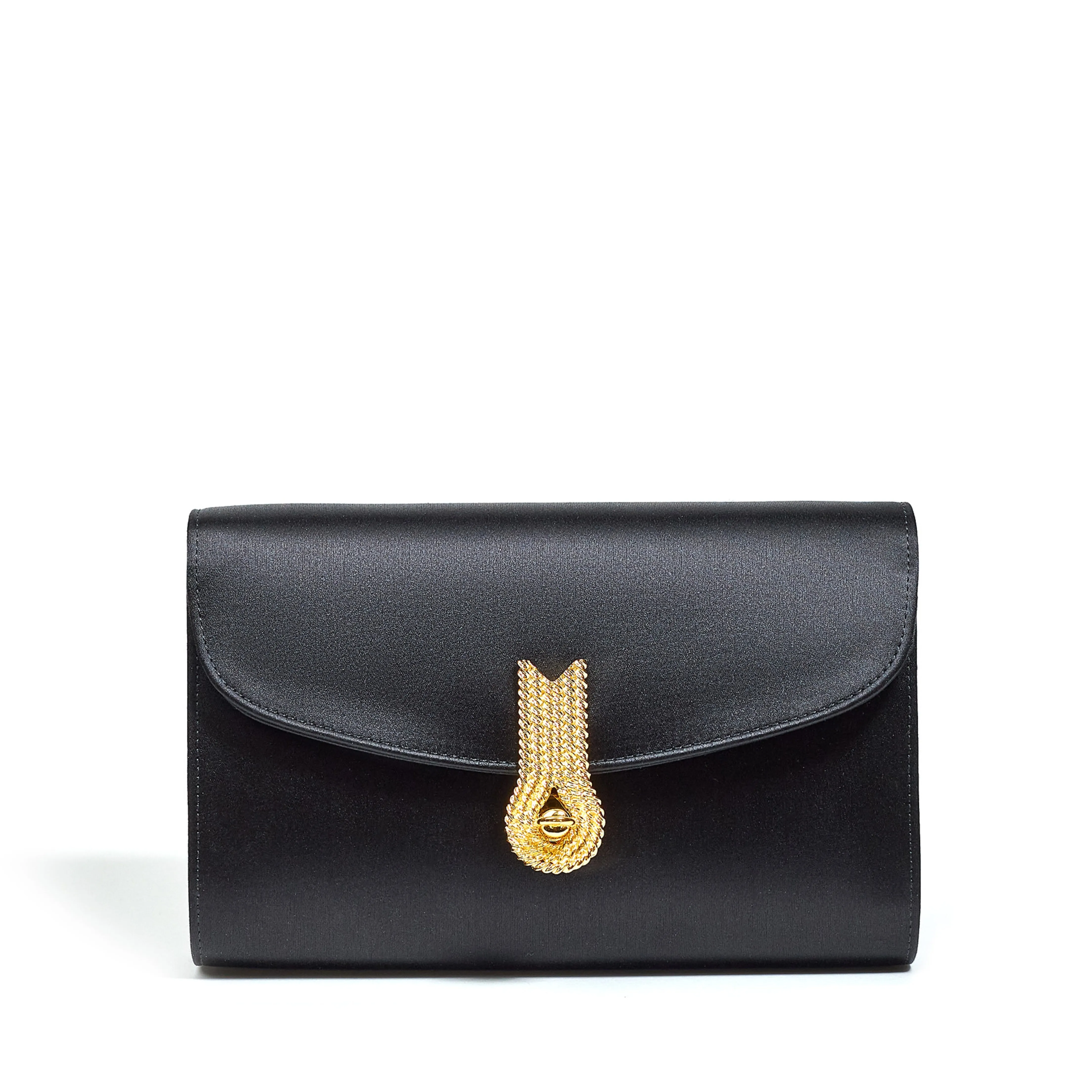 QUEEN MID SATIN BLACK