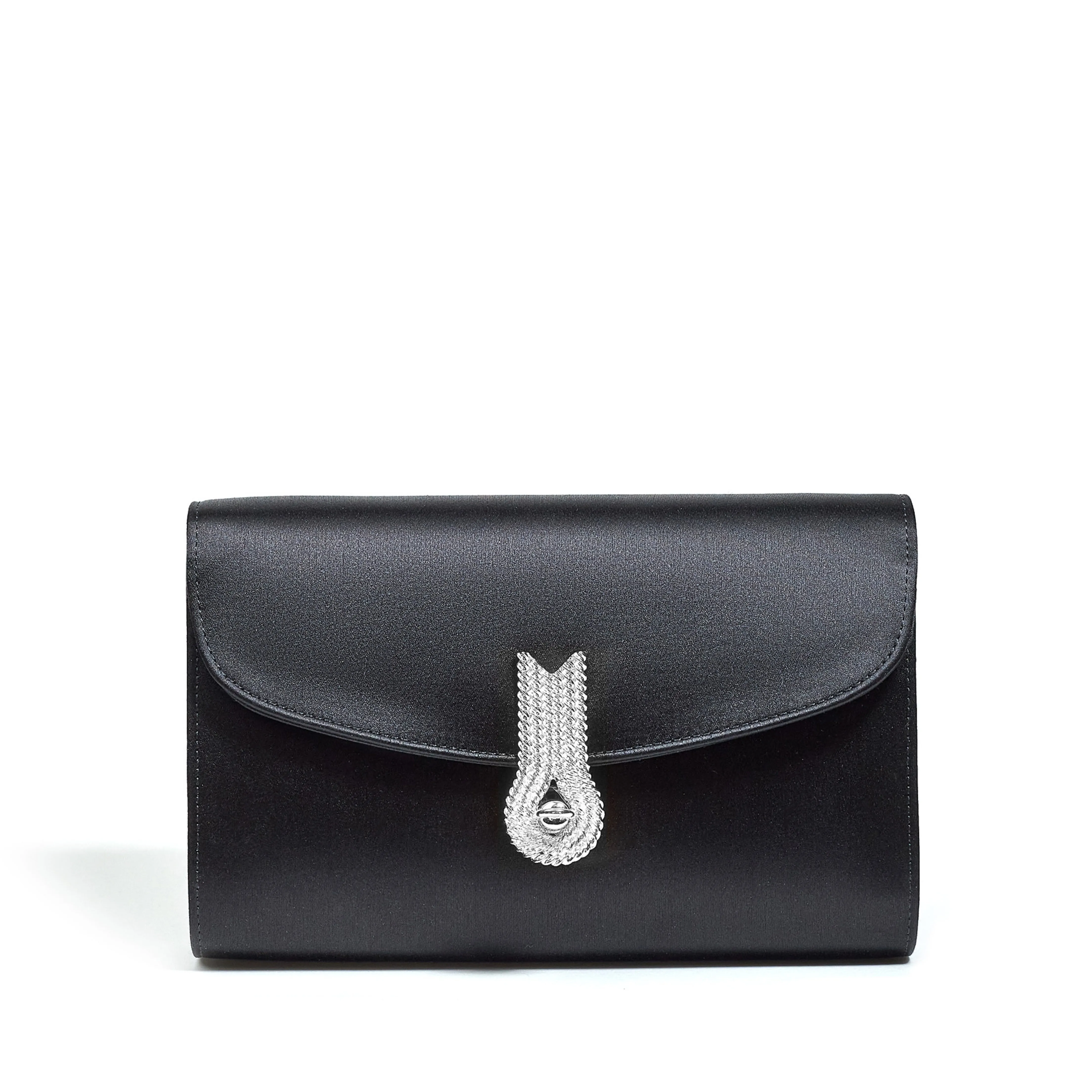 QUEEN MID SATIN BLACK