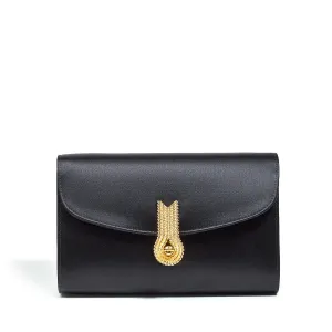 QUEEN MID SATIN BLACK