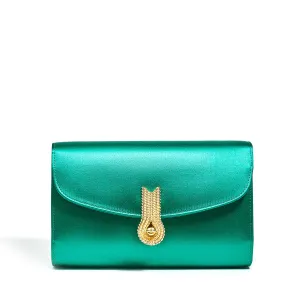 QUEEN MID SATIN GREEN 380