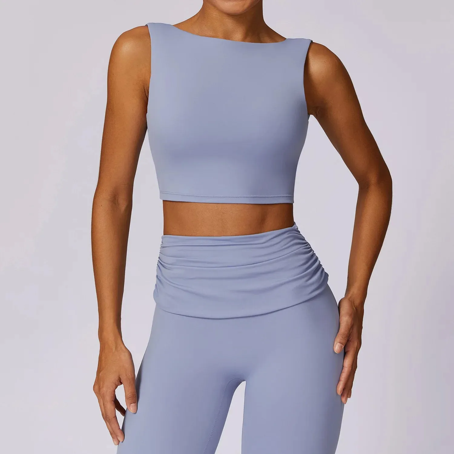 Quick Dry Sports Bra with Push Up Pad