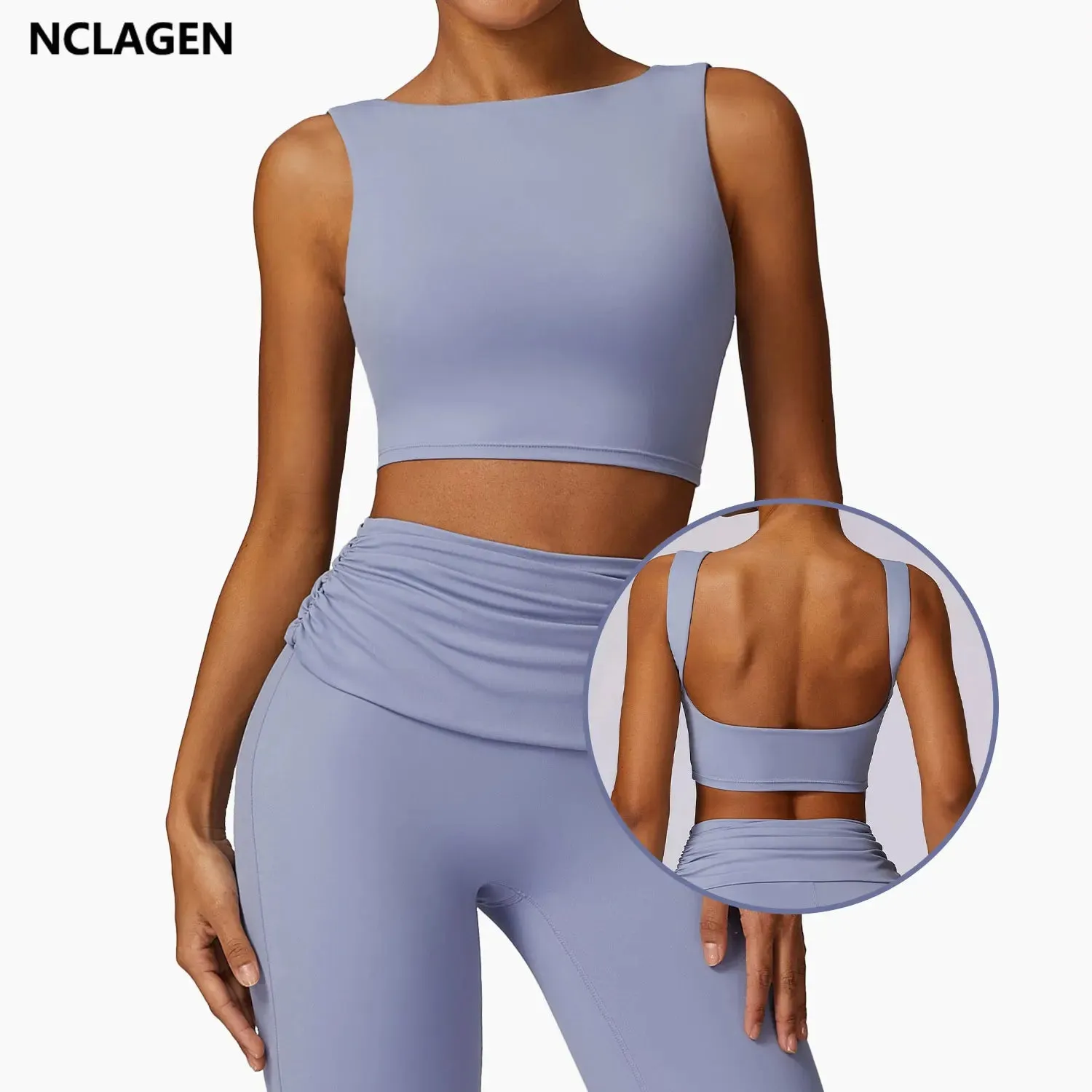 Quick Dry Sports Bra with Push Up Pad