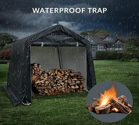Quictent 6' x 6' ATV Shelter-Dark Gray