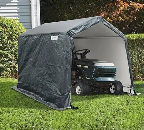 Quictent 6' x 6' ATV Shelter-Dark Gray
