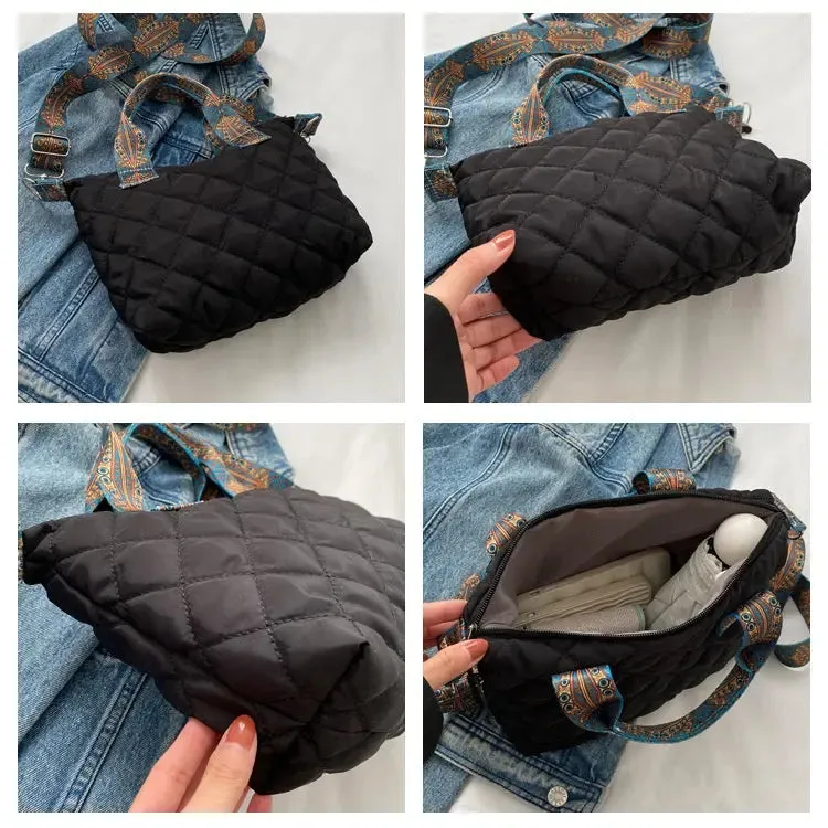 Quilted Padded Crossbody/Tote Bags