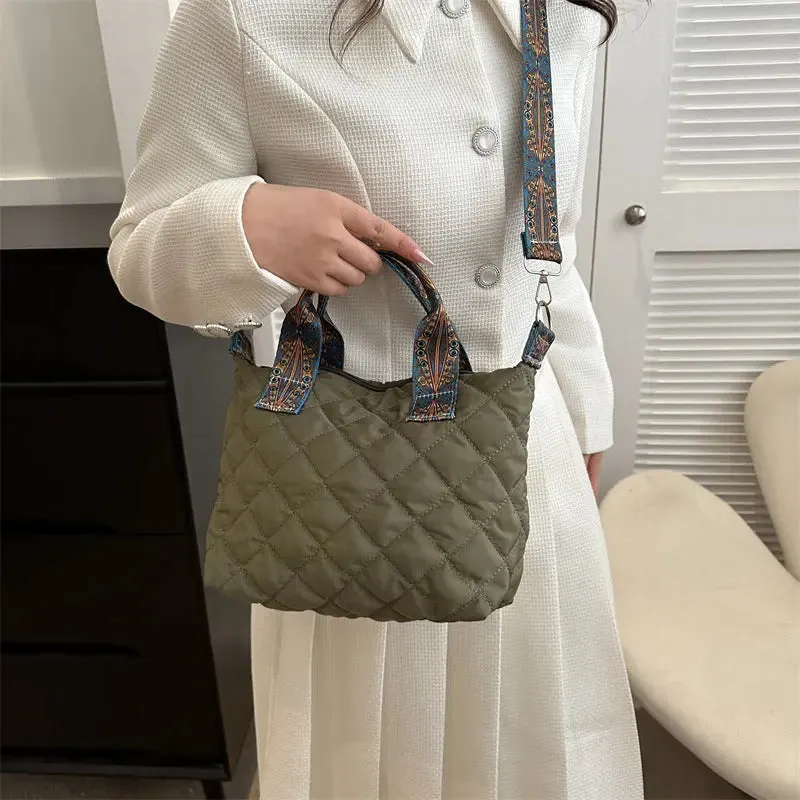Quilted Padded Crossbody/Tote Bags