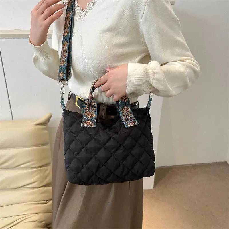 Quilted Padded Crossbody/Tote Bags