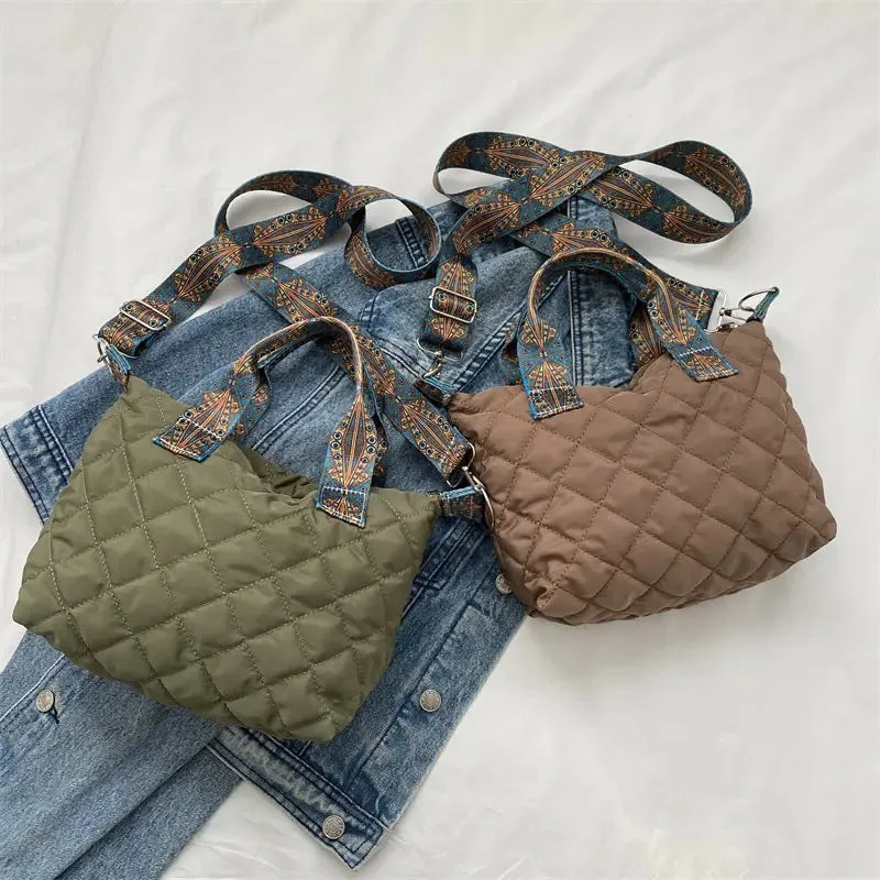 Quilted Padded Crossbody/Tote Bags