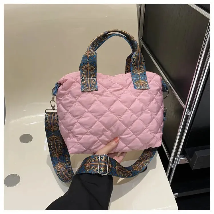Quilted Padded Crossbody/Tote Bags