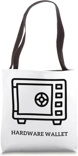 "Hardware Wallet" is a visually informative artwork Tote Bag