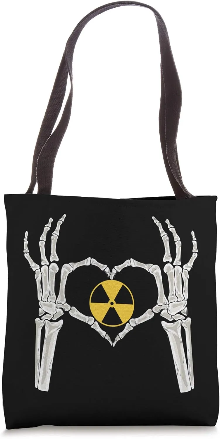 Rad Tech X Ray Skeleton Gift For Radiology Technican Tote Bag
