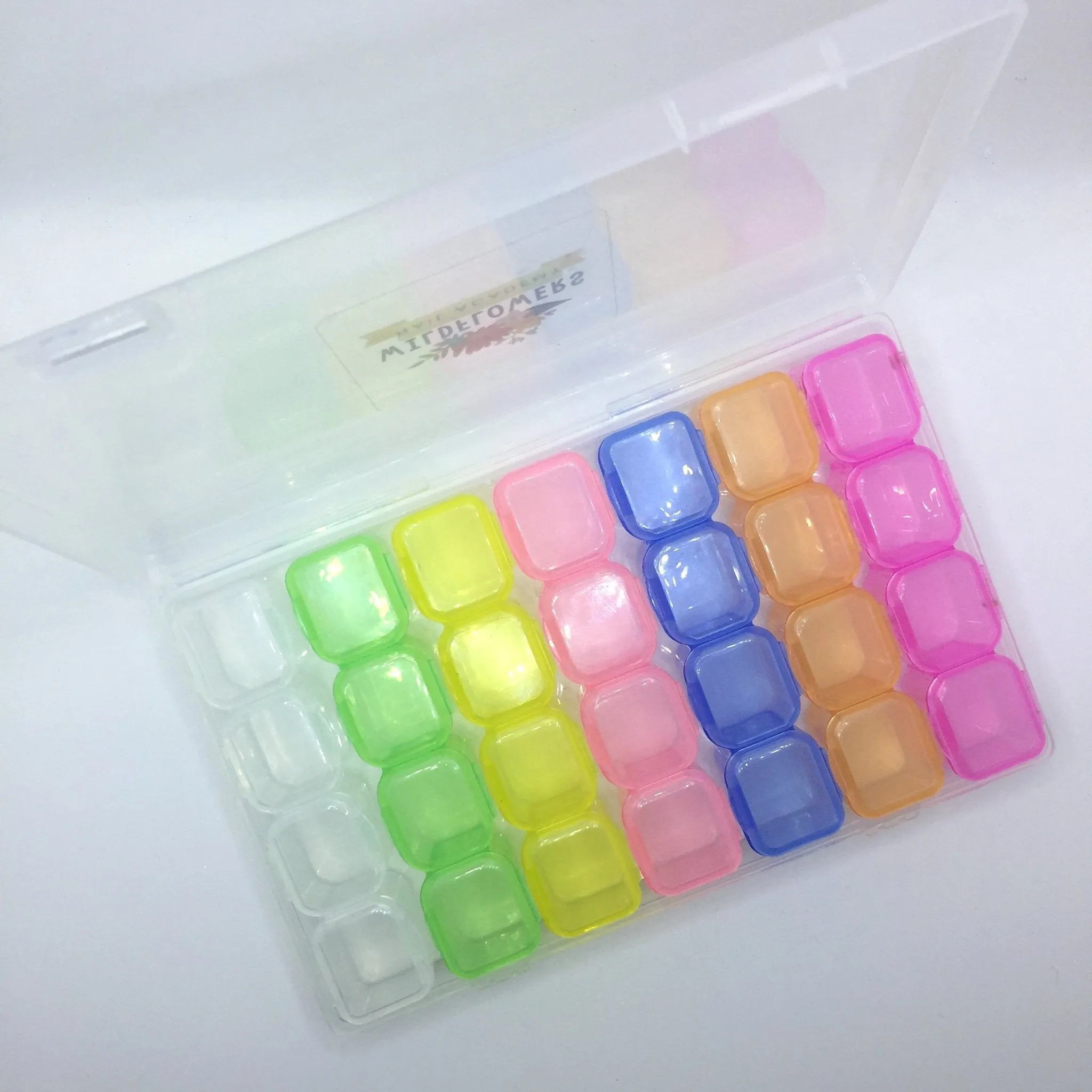 Rainbow Storage Box - divided storage box