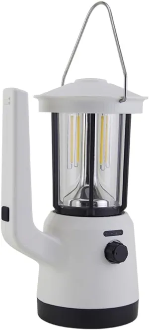 Rechargeable Camping Lantern LED Light Portable Outdoor Water Proof Atmosphere Tent Lamp and Camping Light Emergency Lighting Hiking Travel Handheld Design ﻿