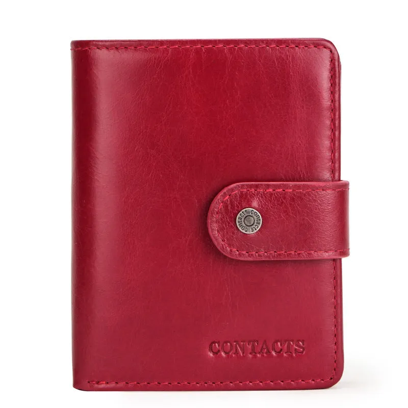 RFID cowhide multifunctional men's wallet