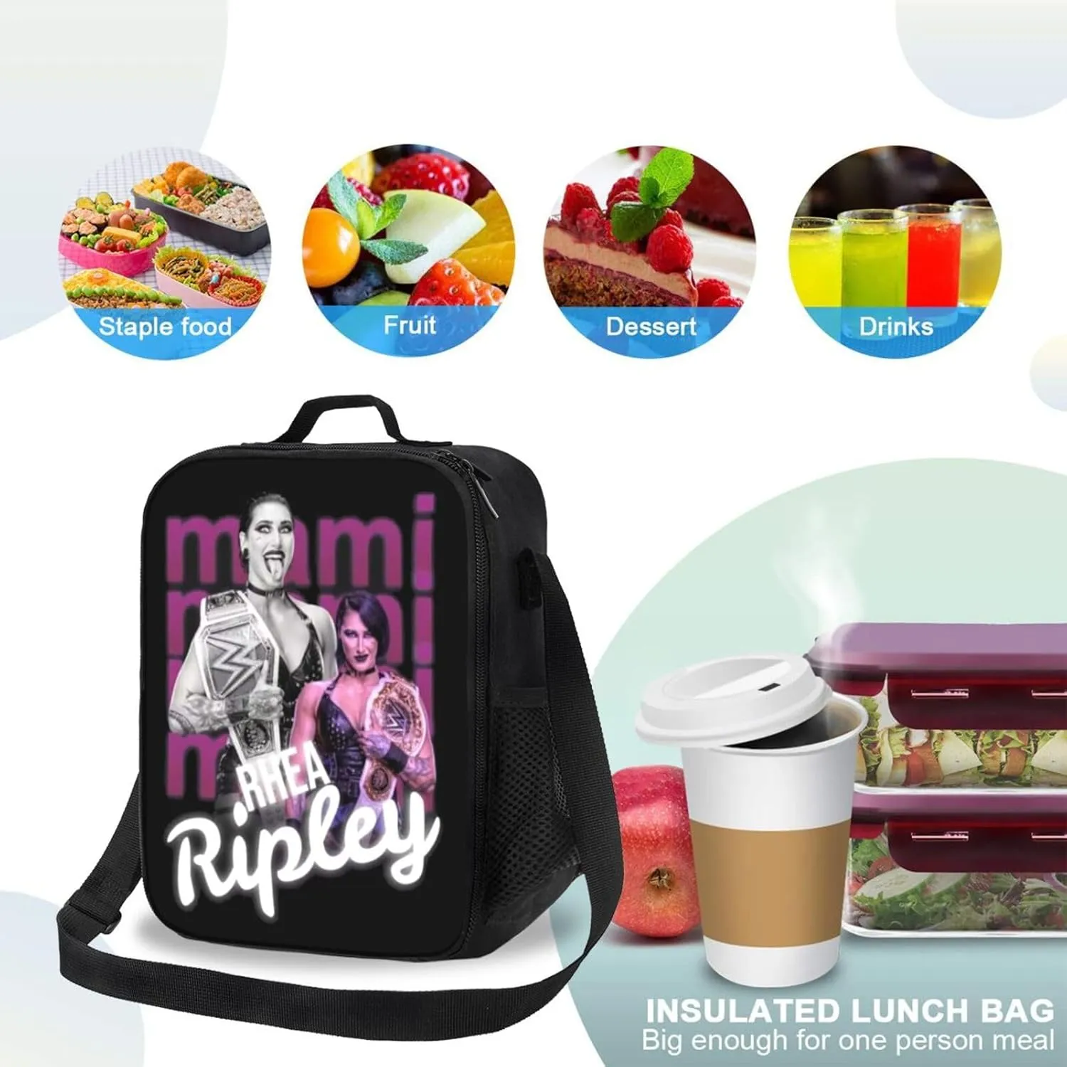 Rhea Star Ripley shopping bag, suitable for work and daily travel, can be carried on one shoulder