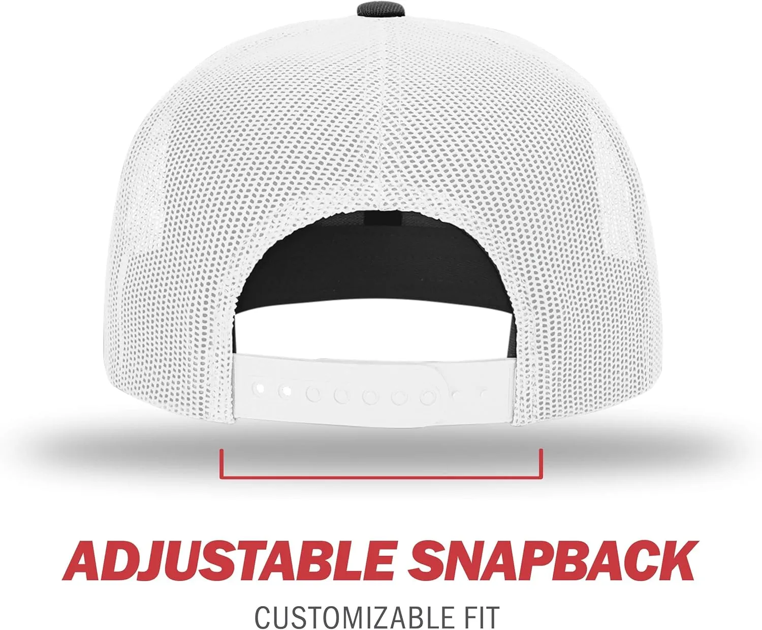 Richardson Unisex 511 Flatbill Trucker Adjustable Snapback Baseball Cap