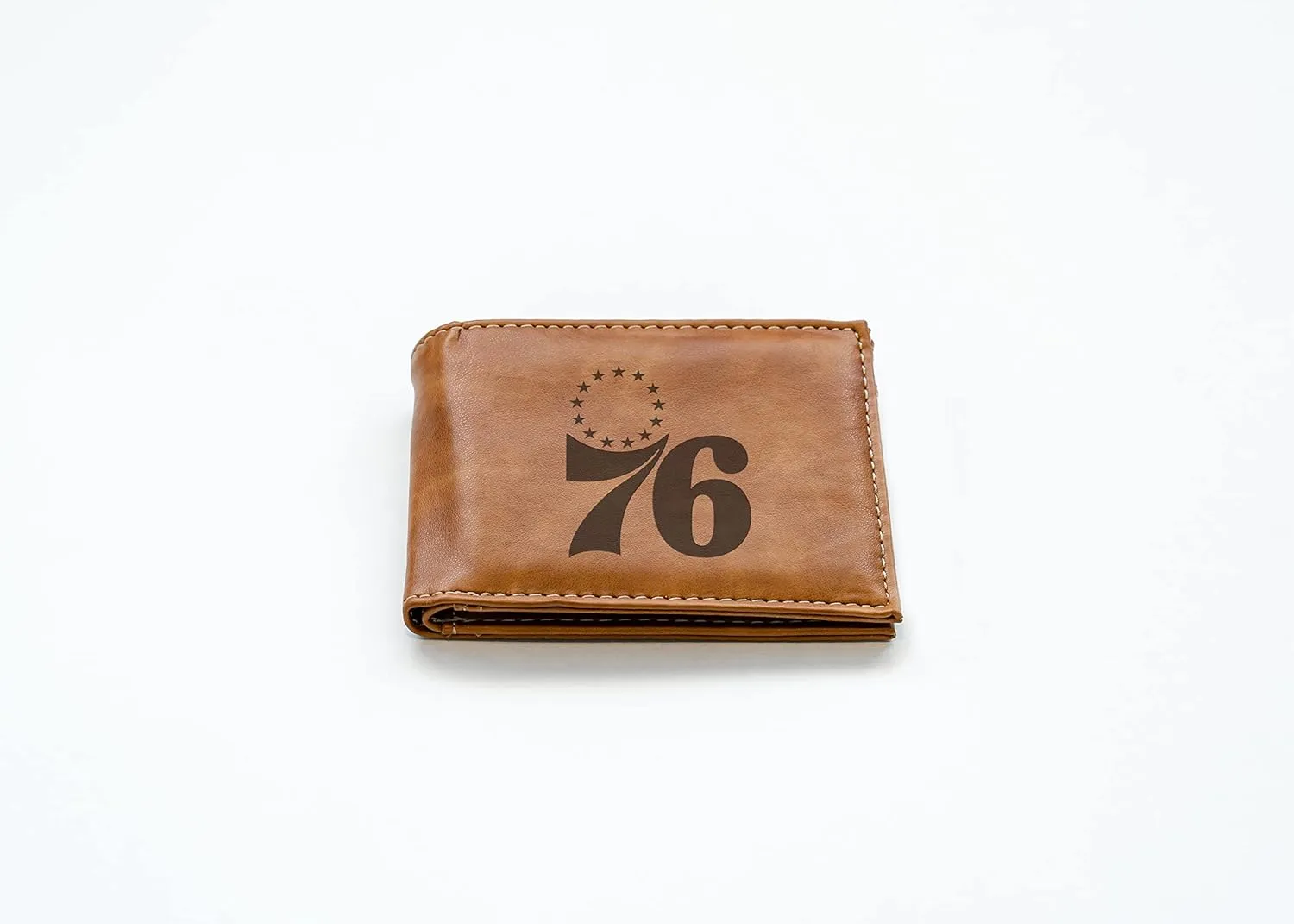 Rico Industries NBA Laser Engraved Billfold Wallet Laser Engraved Bill-fold Wallet - Slim Design - Great Gift