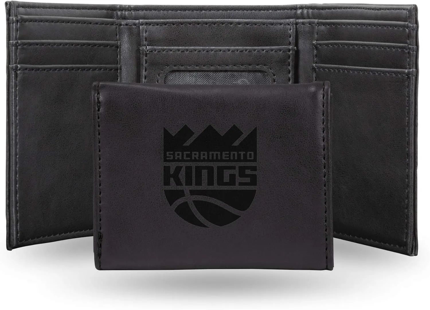 Rico Industries NBA Laser Engraved Trifold Laser Engraved Tri-Fold Wallet - Men's Accessory