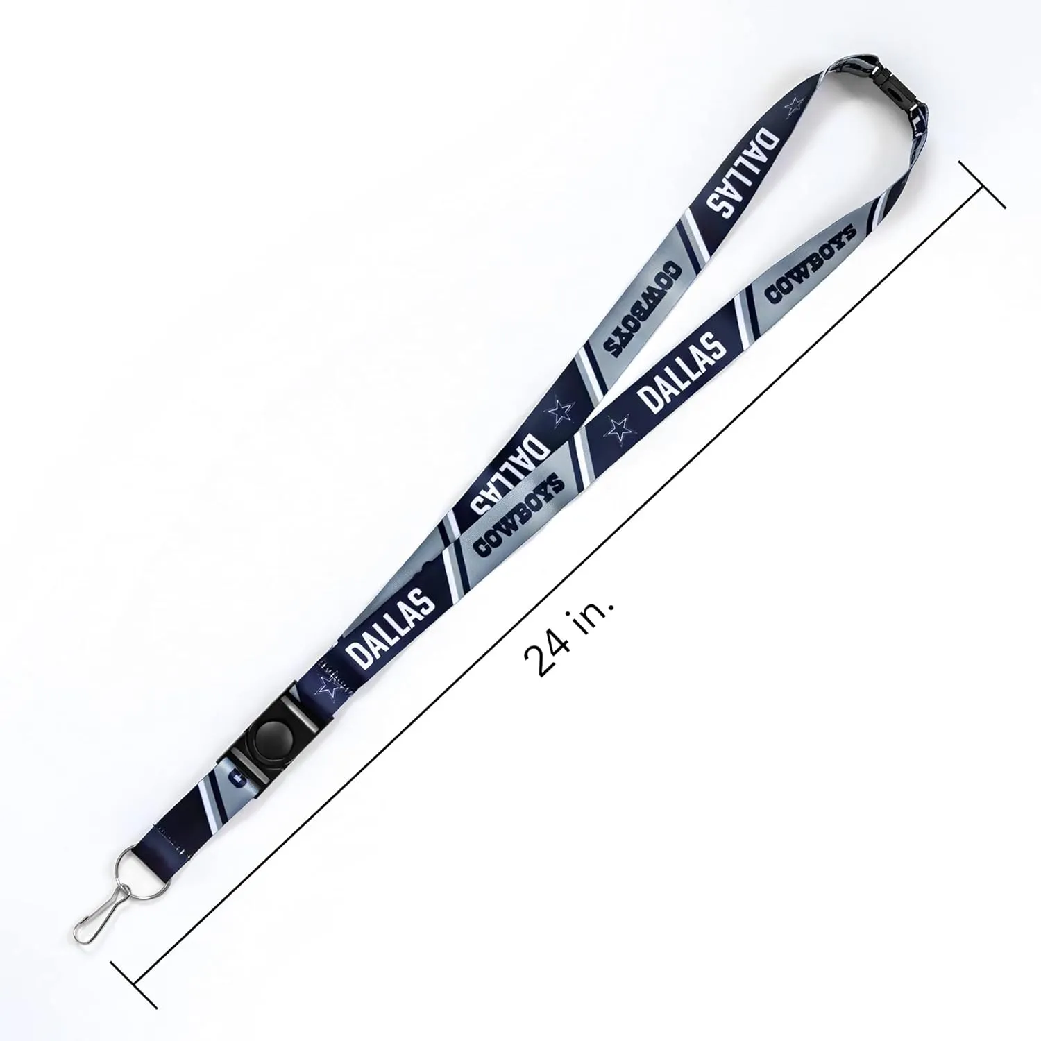 Rico Industries NHL Hockey 18" x 1" Premium Unisex-Adult Safety Breakaway Lanyard