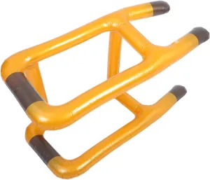 Robust PVC Inflatable Walker Walking Sticks Toy Halloween Decor Compact Storage
