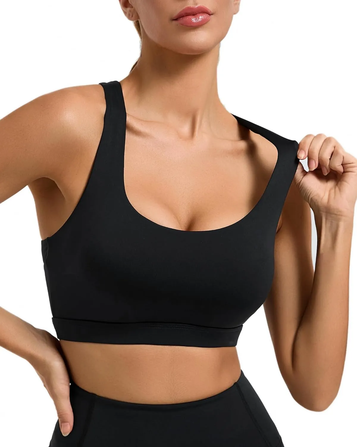 RUNNING GIRL High Impact Sports Bras for Women High Support Women’s Sports Bra Racerback Workout Running Bra