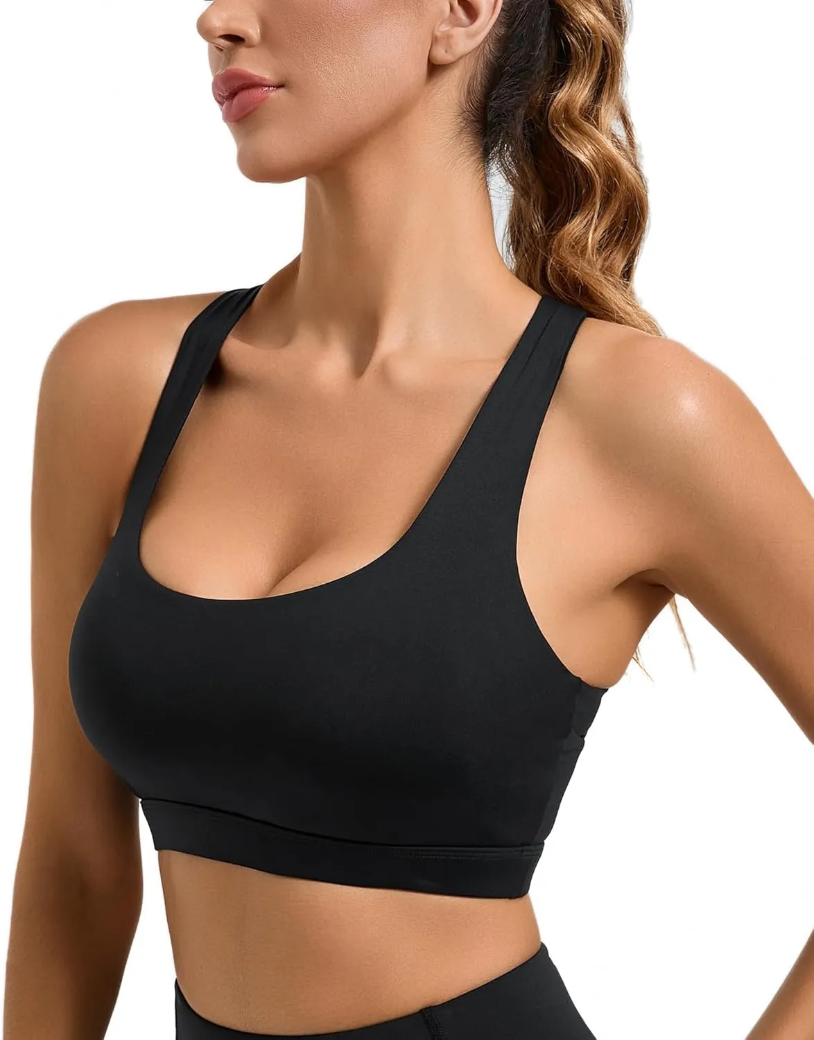 RUNNING GIRL High Impact Sports Bras for Women High Support Women’s Sports Bra Racerback Workout Running Bra