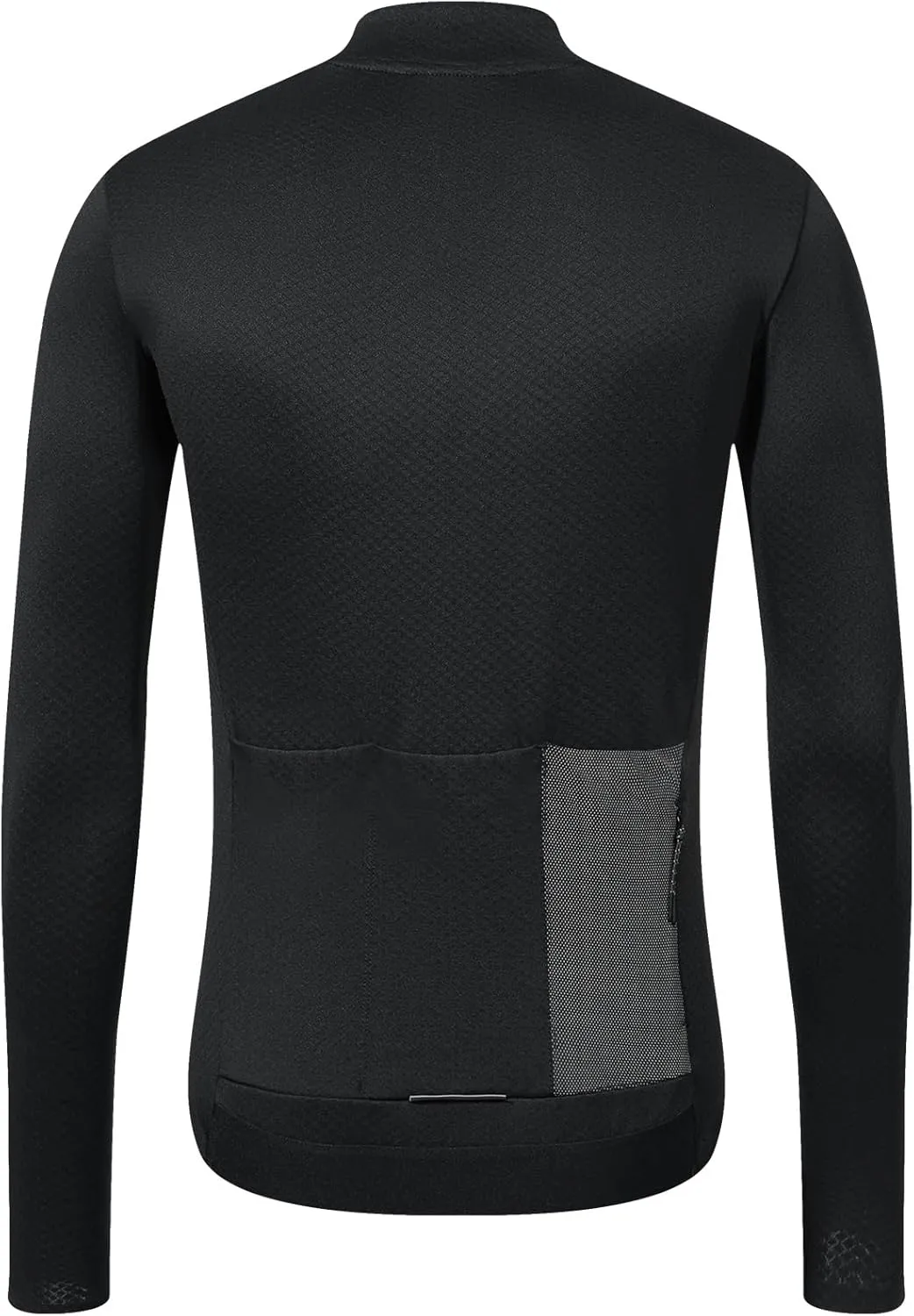 Santic Men's Cycling Jersey Winter Thermal Pro Long Sleeve Fleece Cycling Jacket with 3 Pockets