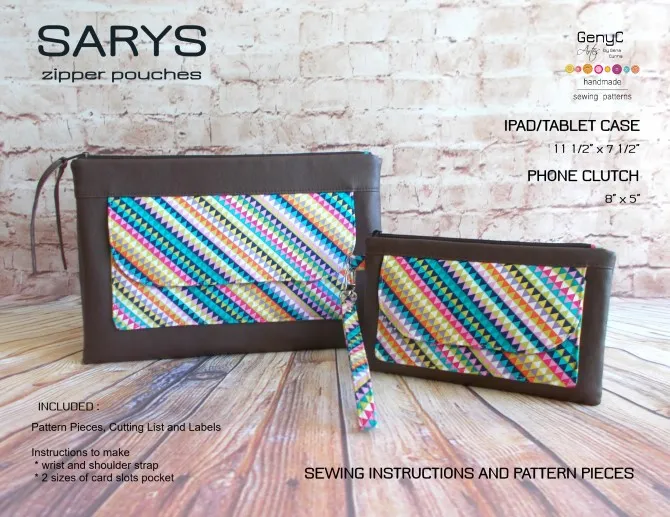 Sarys Zipper Pouches