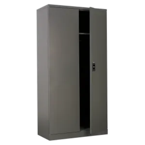 Sealey Floor Cabinet 4 Shelf plus Hanging Rail 2 Door