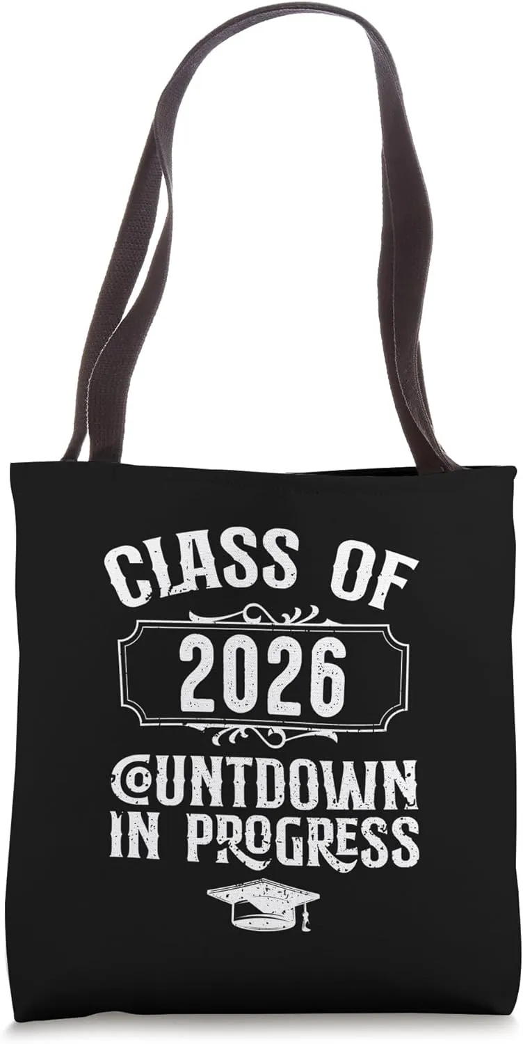 Senior Class of 2026 Graduation Countdown In Progress Tote Bag