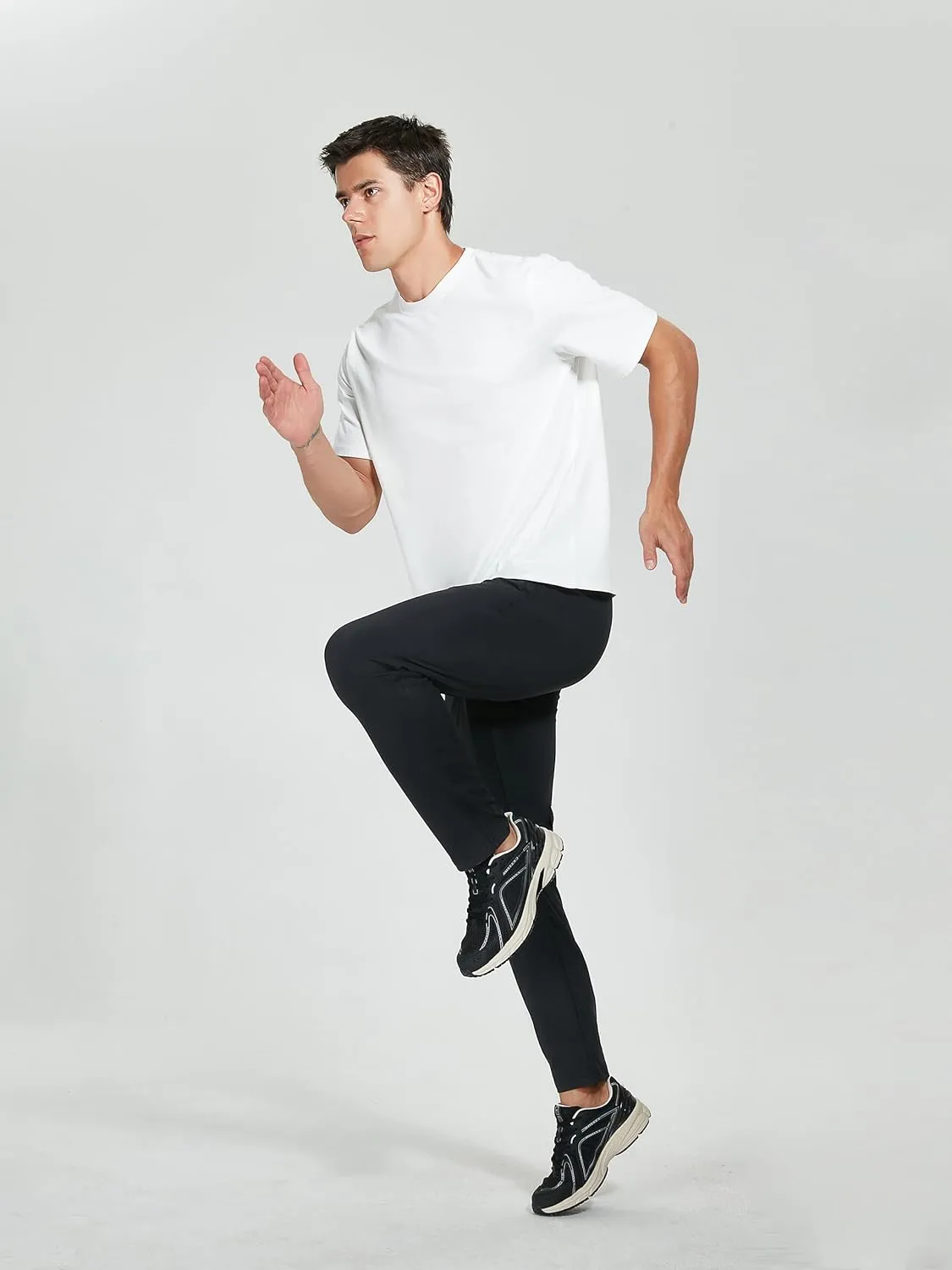 SEVEGO Men's 31"/33"/35"/37" Inseam Tall Sweatpants Zipper Pockets Joggers Athletic Workout Pants