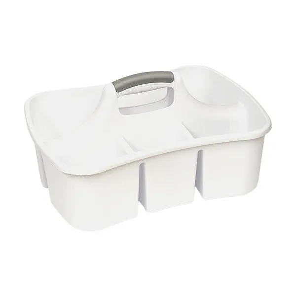 Seymours Large Divided Caddy White